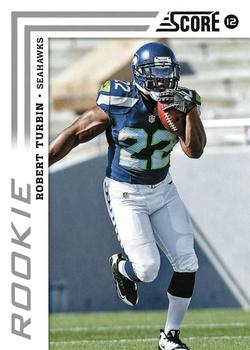 Robert Turbin Seattle Seahawks 2012 Panini Score NFL Rookie Card #369a